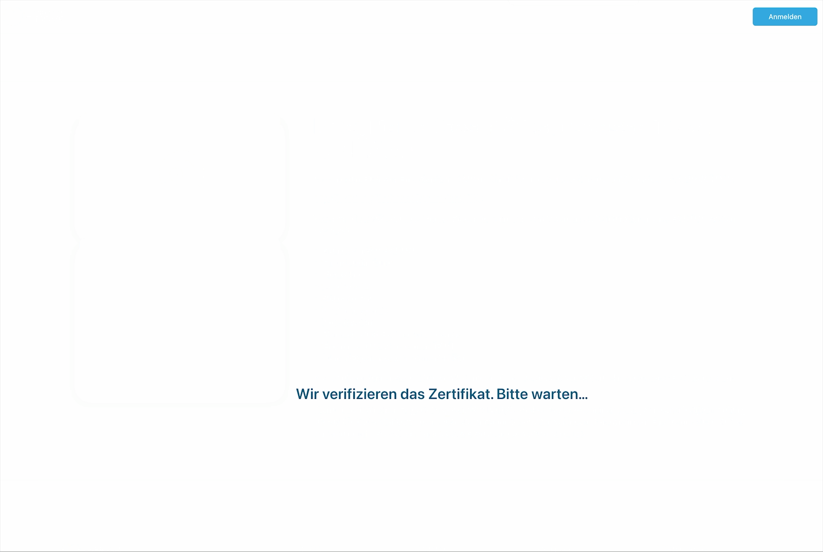 Certificates can be verified via QR code or link.