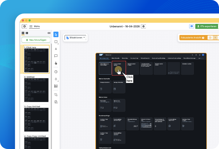 Easy to use editor